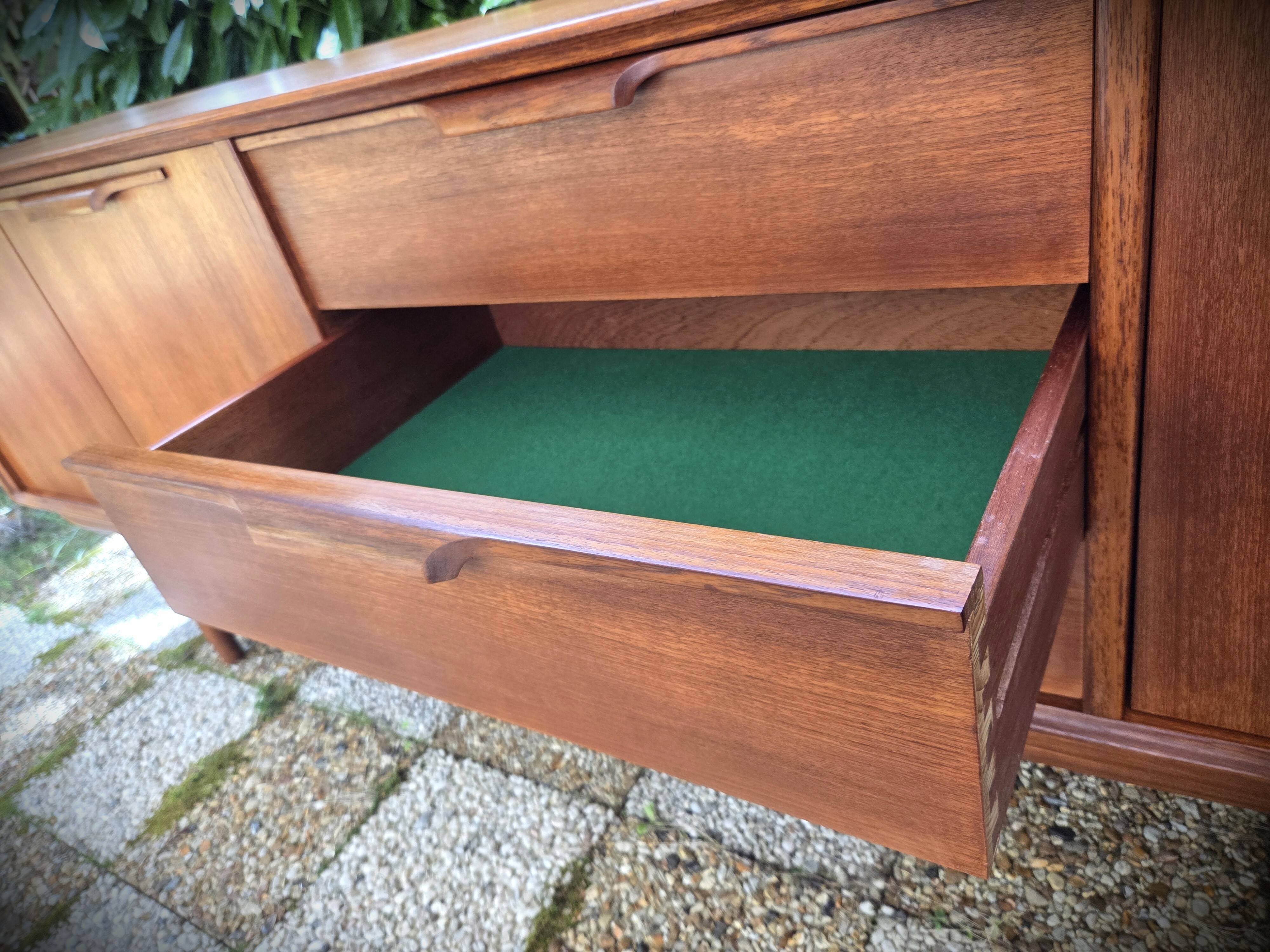 Scandinavian teak enfilade design