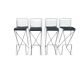 4 tabourets de bar par Till Behrens pour Shlubach