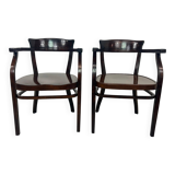 Office chairs no. 6048 and no. 6148 by Otto Wagner for Thonet