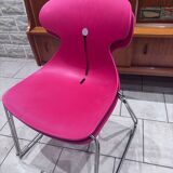 Pair of “Mariquita” designer chairs – sled base
