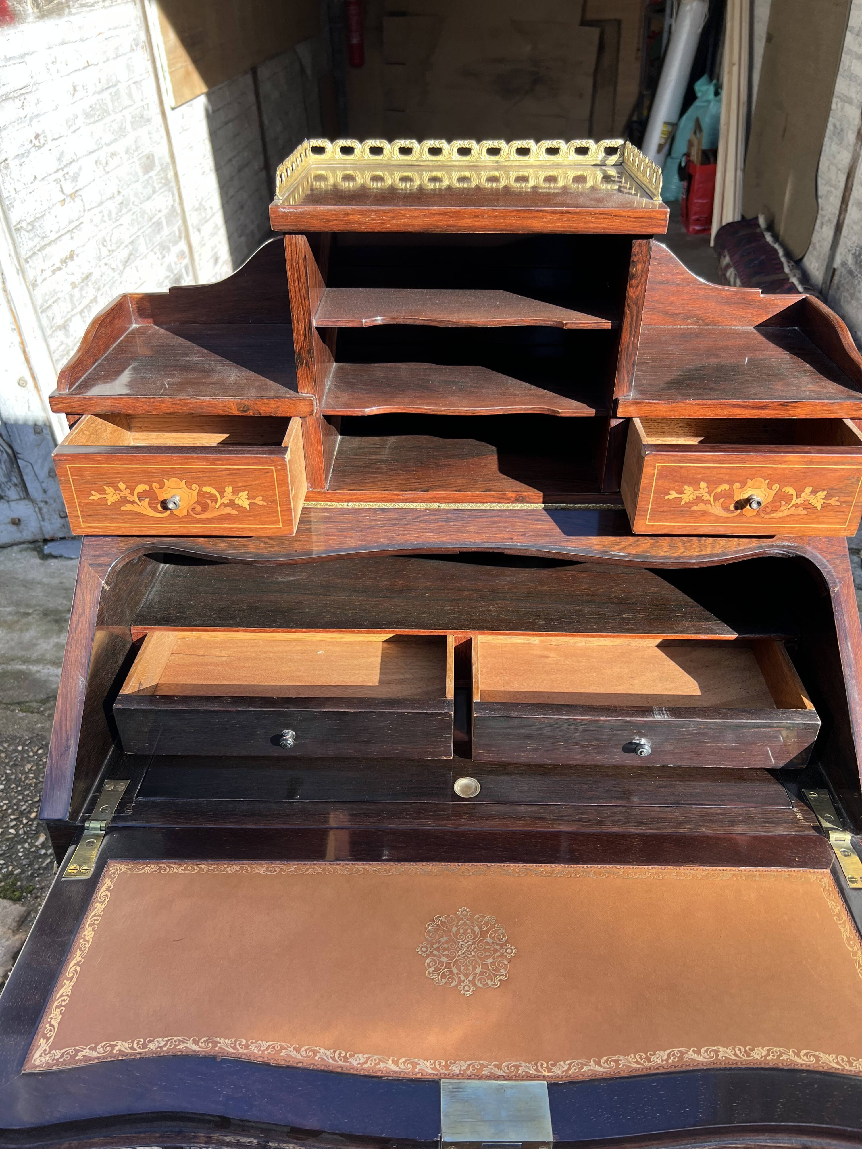 Louis XV style graduated desk