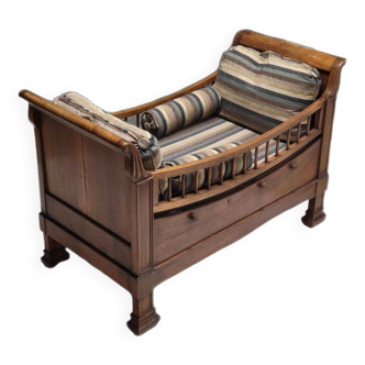 Antique children's bed