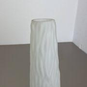 Set of 2 "cone" glass and brass table light, italy 1950s