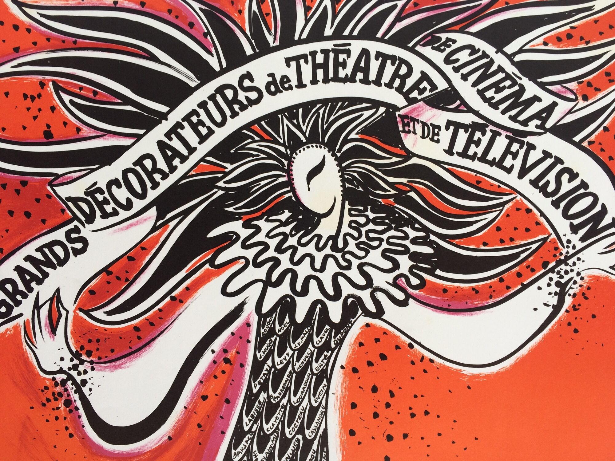 Les grands décorateurs, Salon des Indépendants, 1981. Original poster in lithography