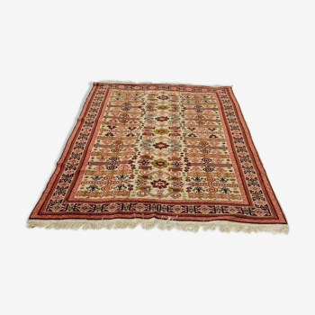 Tapis oriental ancien fait main