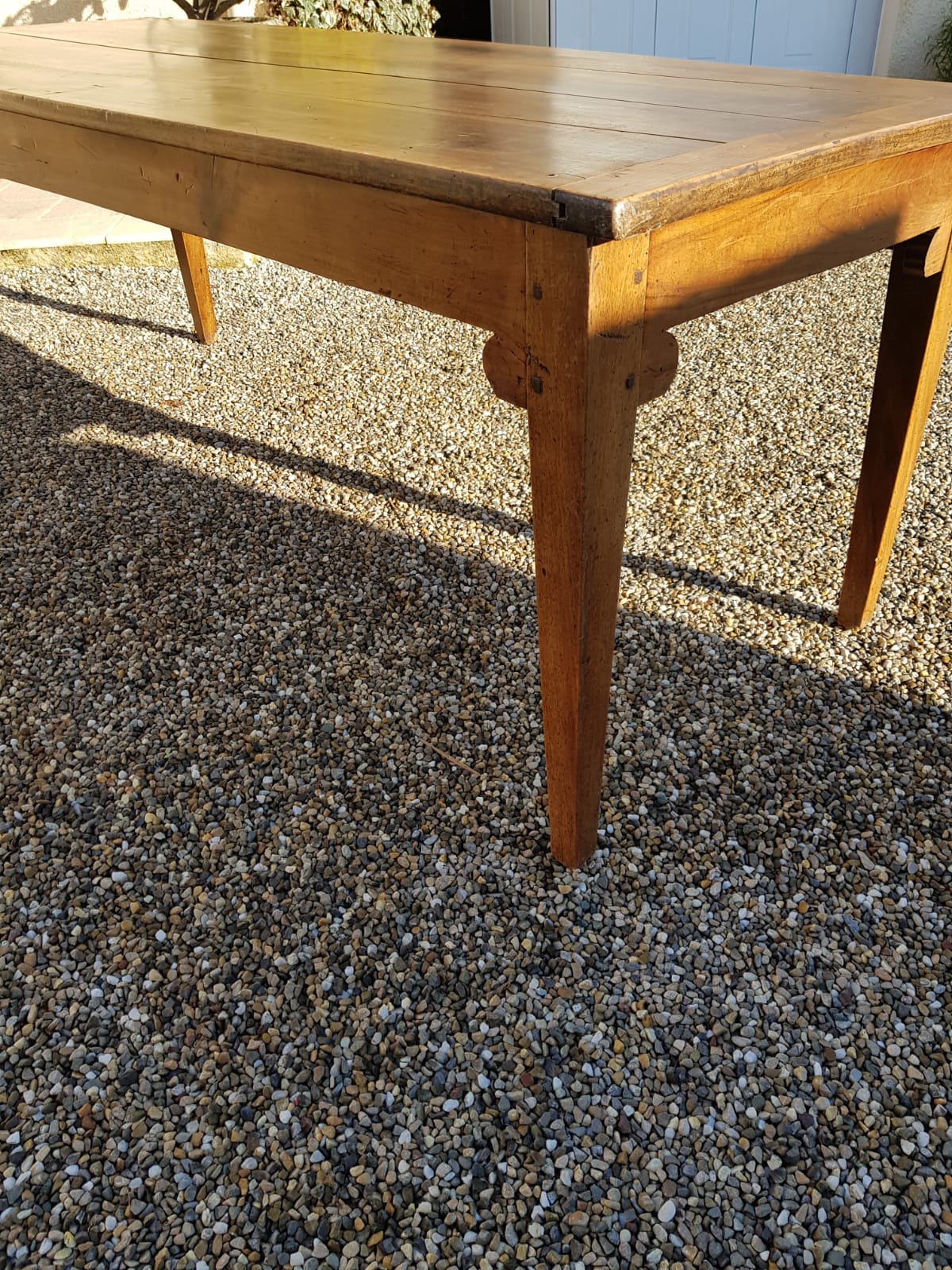 19th walnut farmhouse table