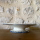 Plate on pedestal in Gien ironstone model Montigny