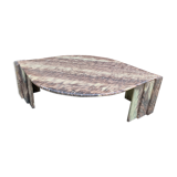 Marble base table anne 70 Roche Bobois