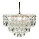 Mid-century chandelier/ceiling lamp by Kinkeldey, Germany, 1970s.