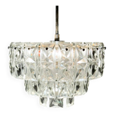 Lustre/plafonnier de style milieu du siècle, par Kinkeldey, Allemagne, années 1970.
