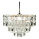 Mid-century chandelier/ceiling lamp by Kinkeldey, Germany, 1970s.
