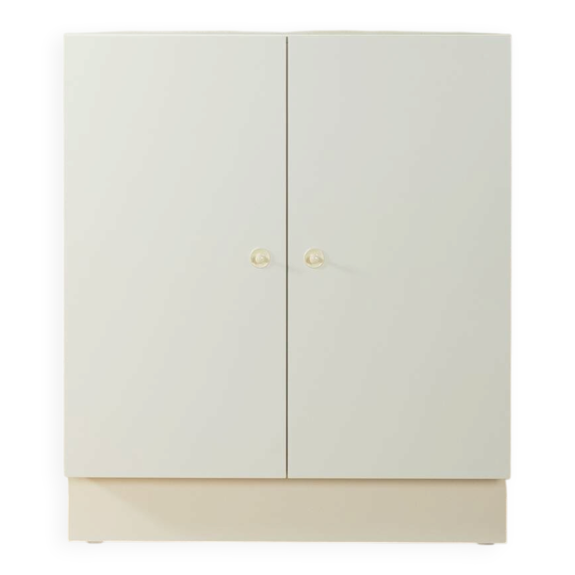 Expressive sideboard by interlübke, 1960s, white, very good vintage condition