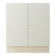 Expressive sideboard by interlübke, 1960s, white, very good vintage condition
