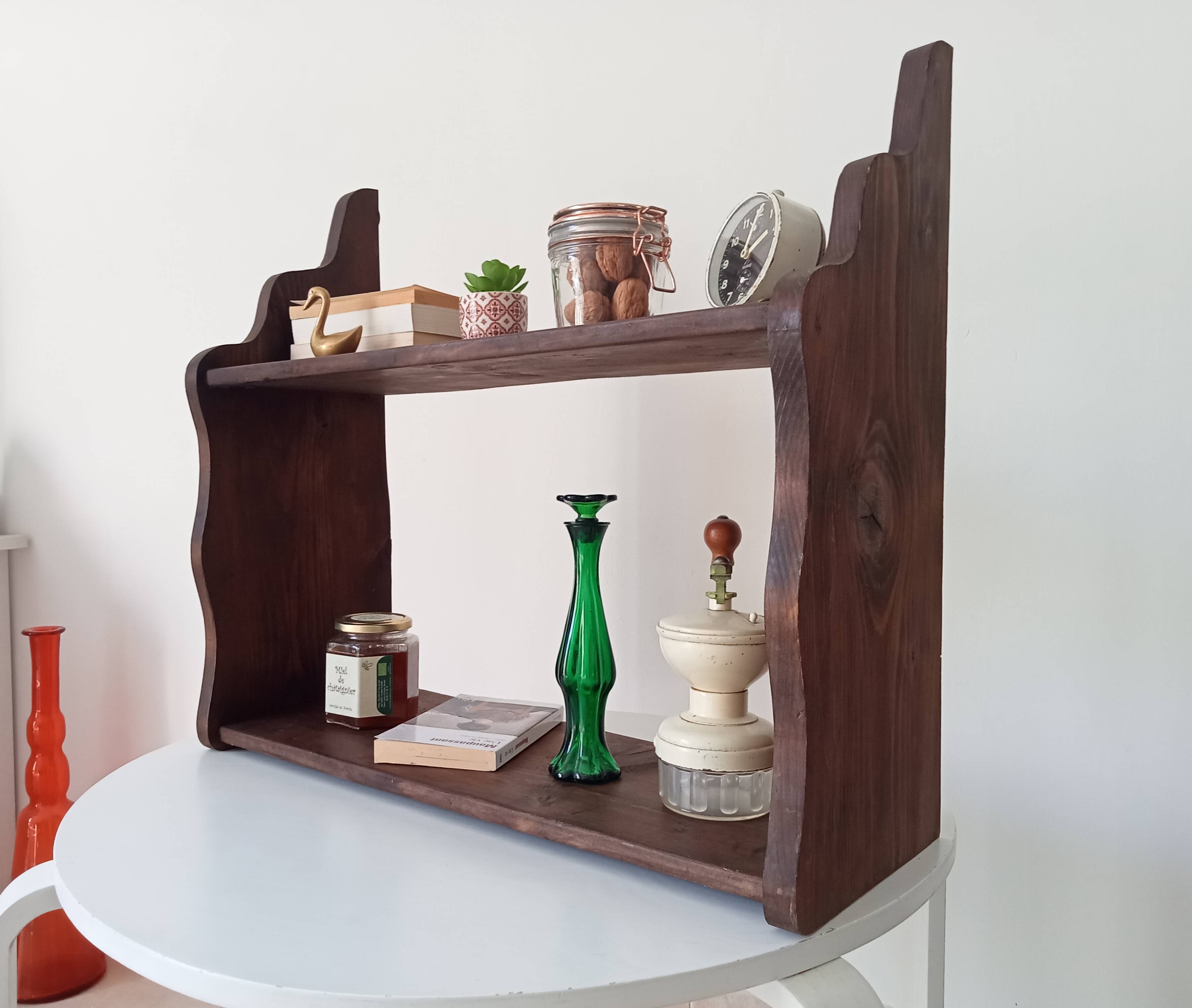 Vintage wall shelf