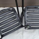 Two armchairs Tolix ft5 by Xavier et Jean Pauchard