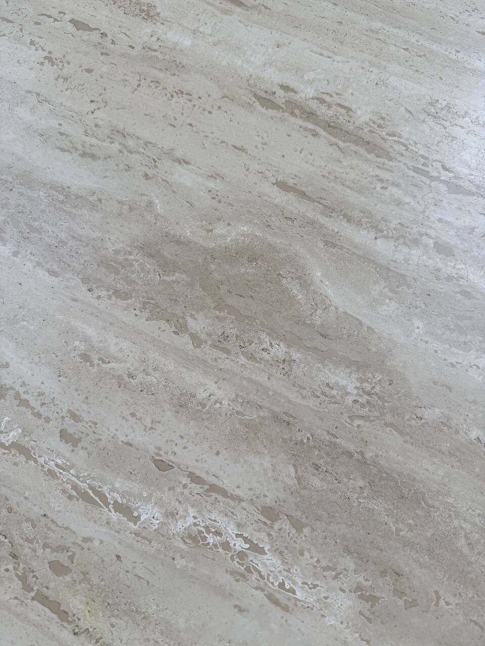 Travertine dining table 1970 Italy Tobia Scarpa