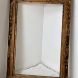 Old carved wooden frame