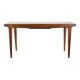 Danish Midcentury Extending Teak Table.