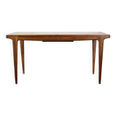 Danish Midcentury Extending Teak Table.