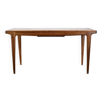 Danish Midcentury Extending Teak Table.