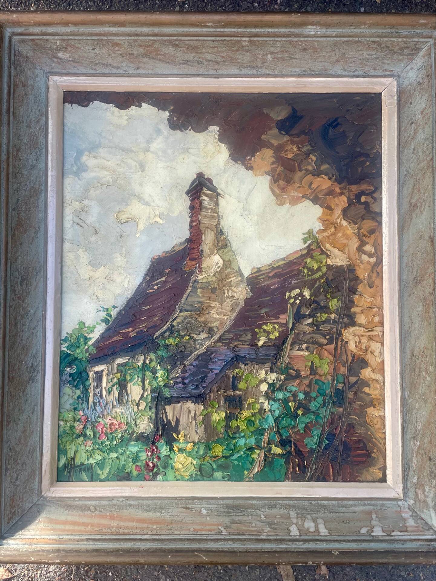 Vintage painting