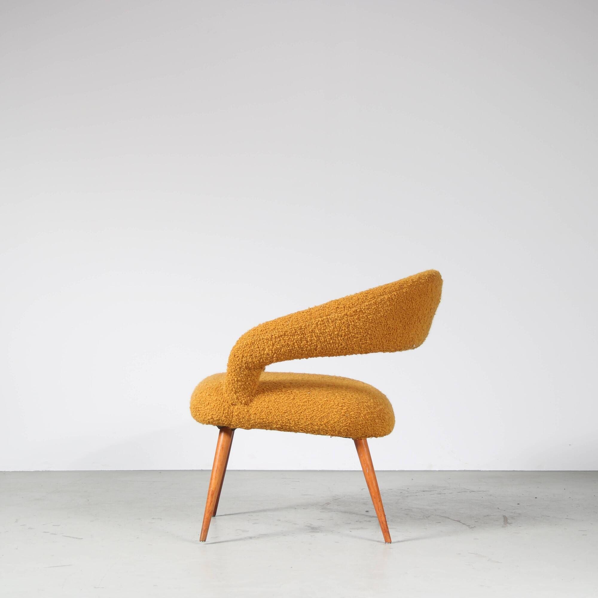 Chair style Gastone Rinaldi , Italy 1950