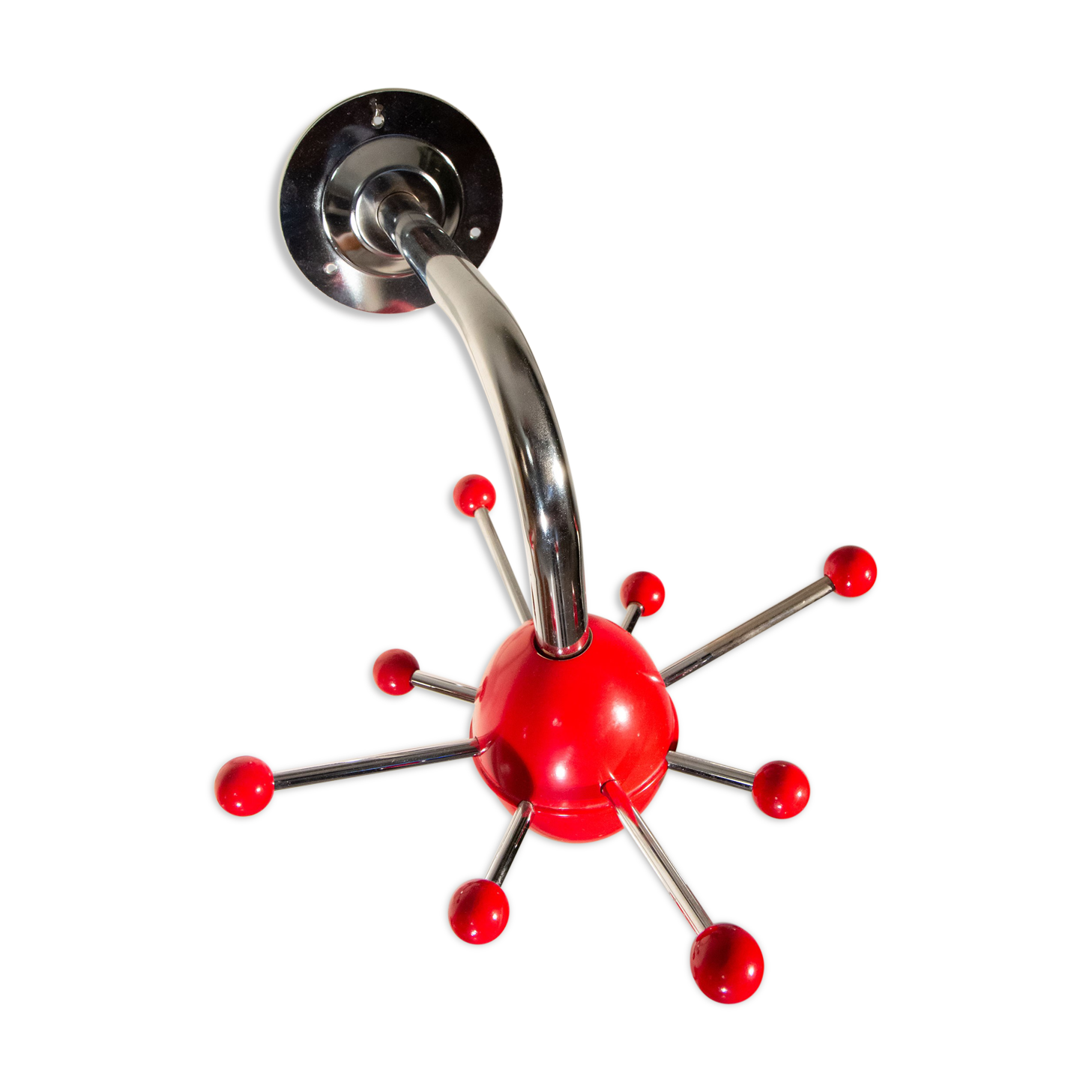 Sputnik wall coat rack