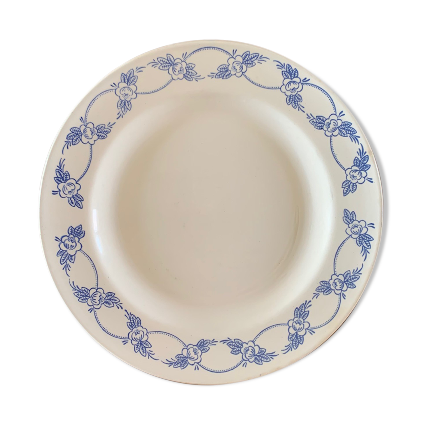 Antique ceramic plate