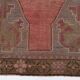 5x11 Rug For Living Room Red Brown Turkish Vintage Rug 150x338Cm