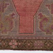 5x11 Rug For Living Room Red Brown Turkish Vintage Rug 150x338Cm