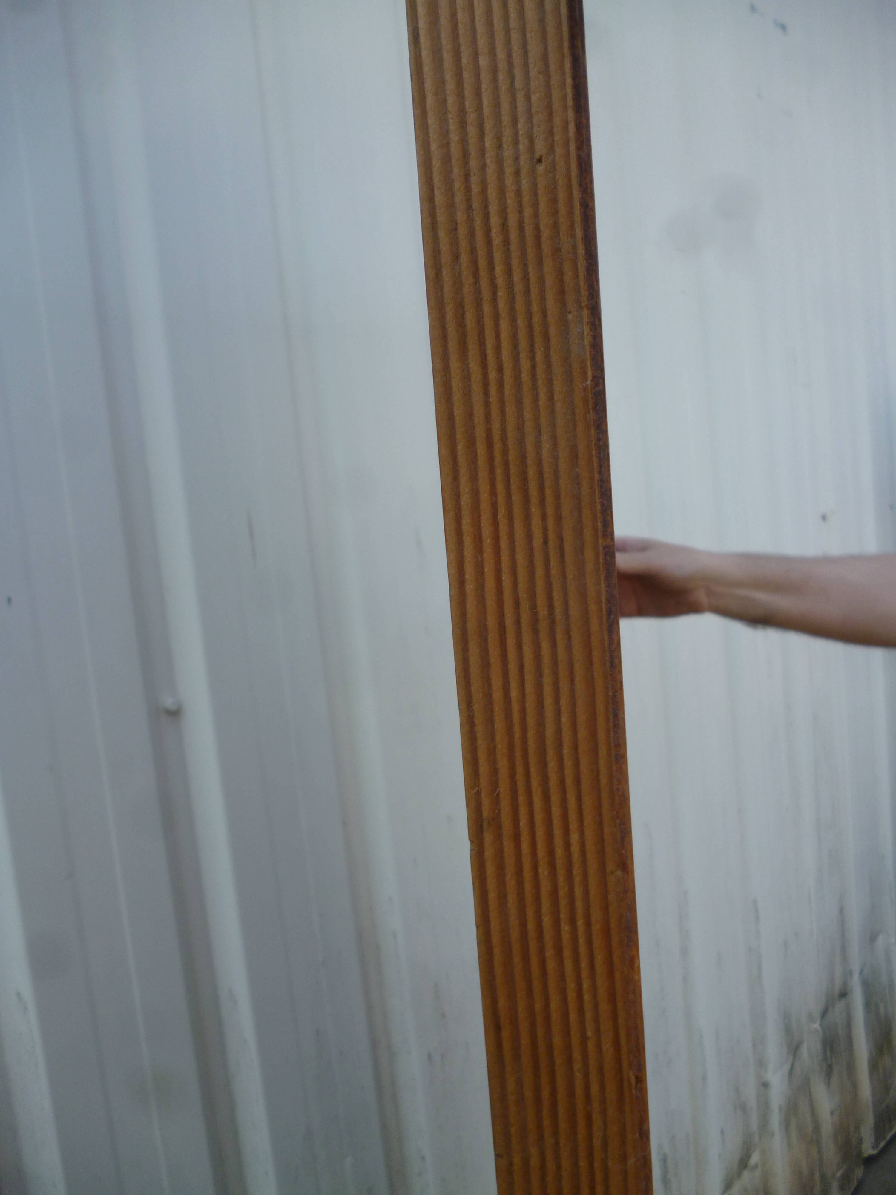 Wooden door old patina