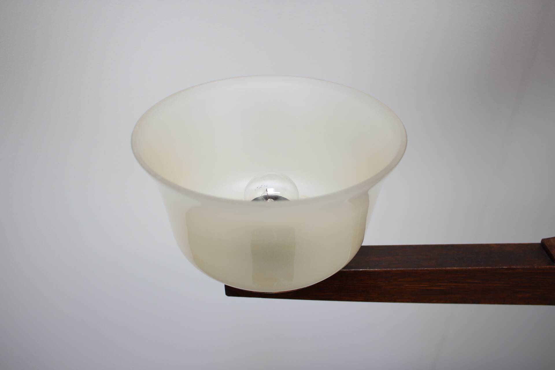 Mid-century Wooden Candlestick, 1930s