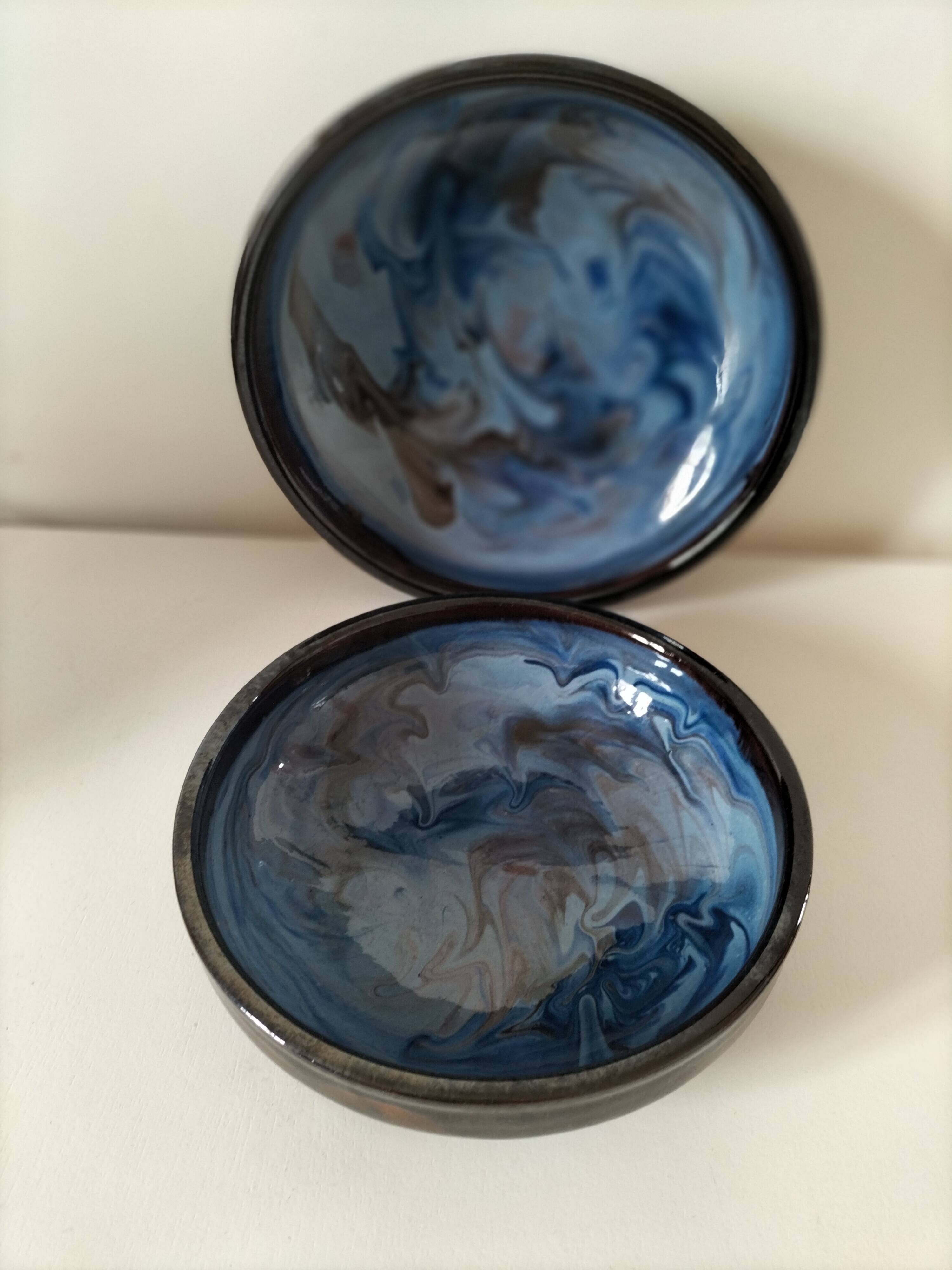 Duo de coupelles artisanales  - fait main, aparicio, espagne