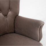 Fauteuil gris, Europe du Nord, années 1950