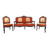 Wooden salon from the Napoleonic III era.