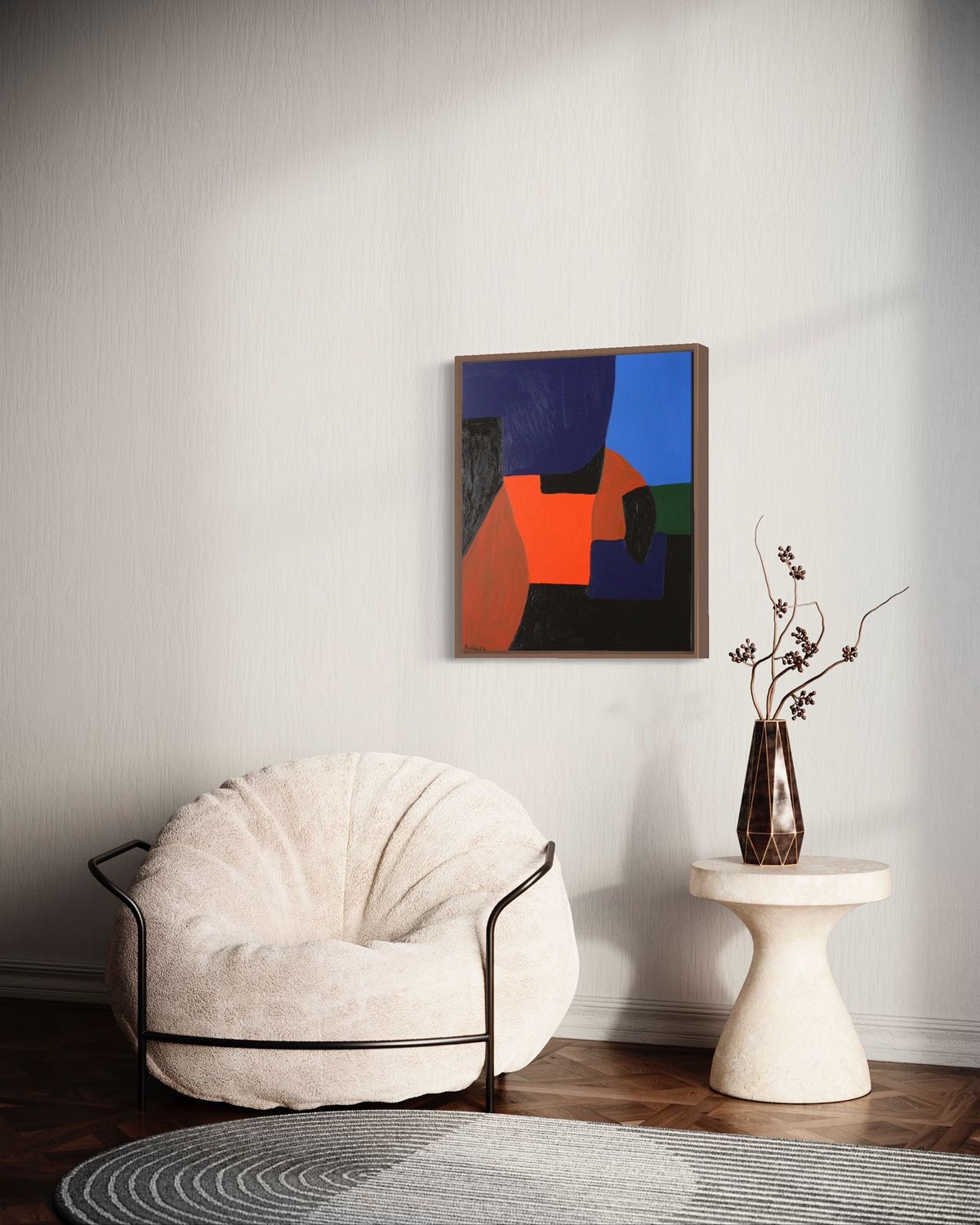 Original contemporary painting CC 3 handmade
