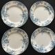 13 flat plates Terre de Fer Louis Graves