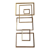 Set of gilded wooden frames