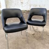 Pair of chairs conference Line Roset