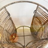 Rattan bar lounge – creation by Roger Coster, Haiti