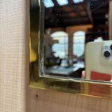 Miroir empire laiton