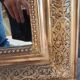 19th century mirror with angels 160 x 86