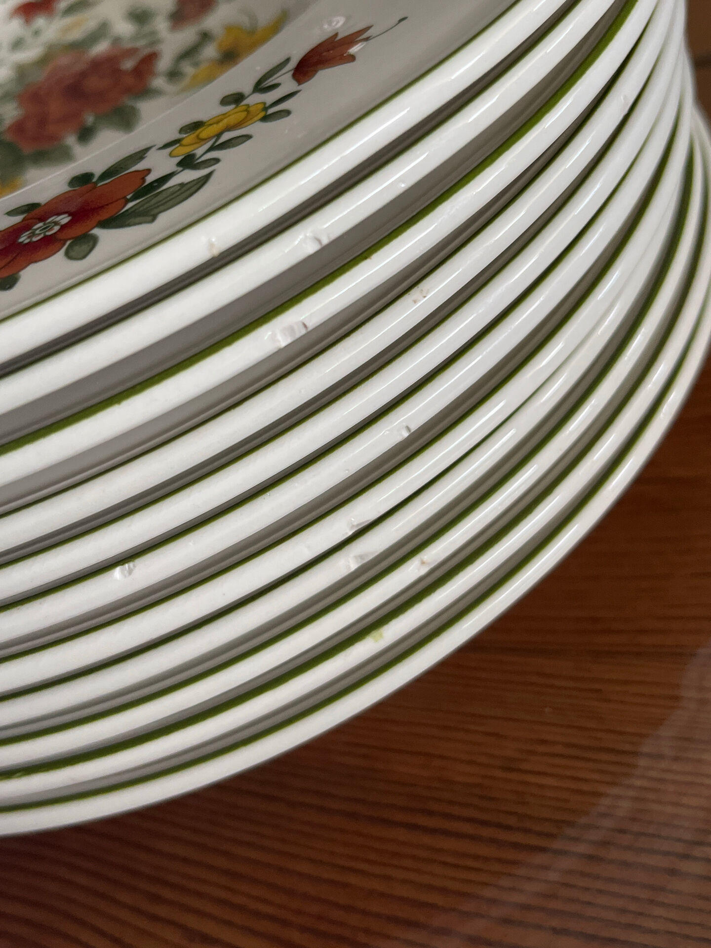 12 deep plates and serving platter Villeroy & Boch Summer Day