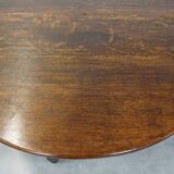 English oak gateleg table