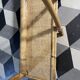 60s bamboo and rattan wardrobe