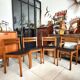 Ensemble de 4 chaises style scandinave vintage