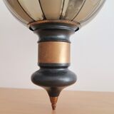 Art Deco metal glass wall sconce lamp