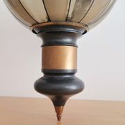 Art Deco metal glass wall sconce lamp