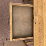 Farmhouse table 1 oak drawer