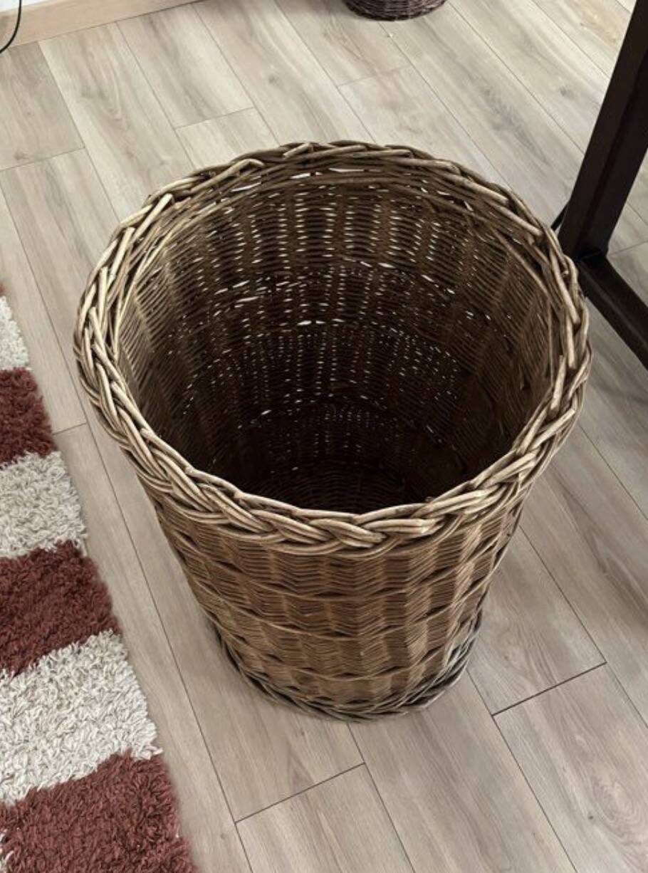 Grand panier / Grande panière osier